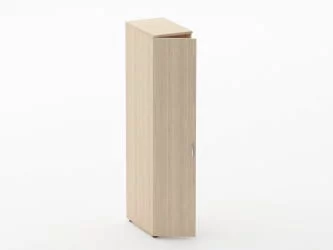 Шкаф для одежды узкий Glassy 6.19.30Л Бук светлый