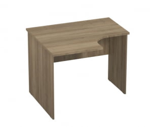 Стол компьютерный угловой Р.РС-12 (левый) Ясень темный