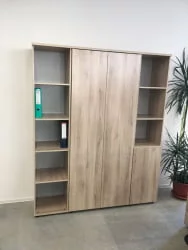 Шкаф для документов узкий Р.П-4 Дуб Кронберг