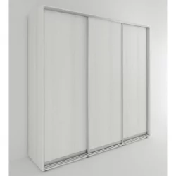 Шкаф-купе 3-х дверный Акцент-Сим Д 2100х600 Выбеленное дерево