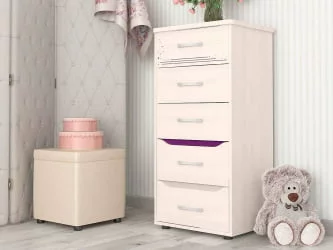 Детский комод Мегаполис 55.08.1 Сосна Астрид