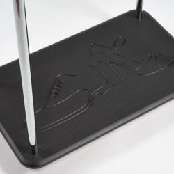 Вешалка на колёсиках MAPLE МДФ/металл, 72*40*158 см, Венге