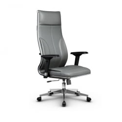 Кресло руководителя Metta L 1m 46/4D Комплект 3 Серое