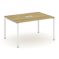 Стол переговорный (1 столешница) CONCEPT CN.PRG-013 Дуб Винченцо Белый