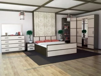 Шкаф угловой Сакура 08