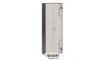 Шкаф в прихожую Витра тип 1 Венге Цаво Дуб Белфорт с рисунком