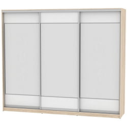 Шкаф-купе Б-220х270х60-1(ДСС-Белый-Д8Д8Д8) / B-220х270х60-1(ДСС-Белый-D8D8D8)