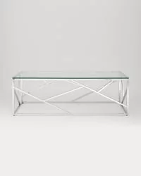 Журнальный стол АРТ ДЕКО Серебро