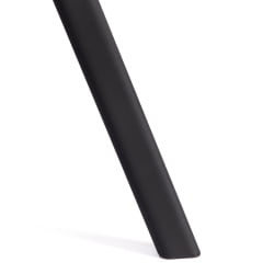 Комплект (стол, 4 стула) QUADRON (mod. PT14) Стол: МДФ/металл, стул: металл/велюр, 100х100х73 см, 69х56х71 см, Blue (синий) HLR62/черный