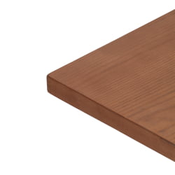 Стол RAGNAROK дерево вяз/железная опора, 70х70х76 см, груша №3/черная опора