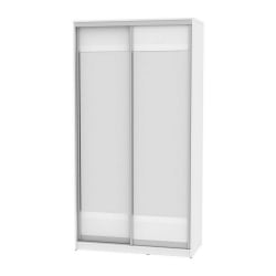 Шкаф-купе B-220х120х60-1(Белый-D10D10)