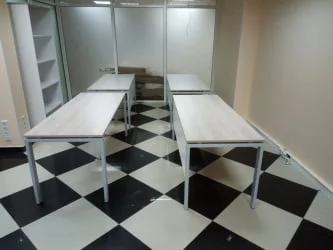 П-образный металлический каркас с траверсами Deka 7.07.18 К Металлик матовый муар