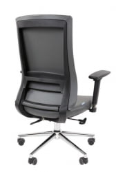 Офисное кресло CHAIRMAN 500 LUX БП экокожа Серый