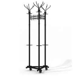 Вешалка на колёсиках Гардикс 3-Т22(К) с колесиками