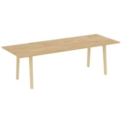 Стол переговорный ОНИКС ВООД ОВ.ПРГ-25 Тиквуд Светлый/Светлый / ONIX WOOD OW.PRG-25
