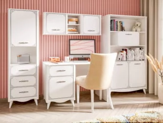 Стол правый Элис ЛД 532.050.000 Белый