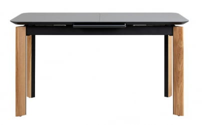 Стол раскладной Combi Glass 120-150 Automatic Natur/Dark matte glass