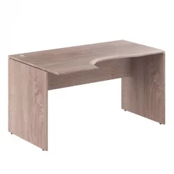 Стол письменный эргономичный левый WCET 149 L Дуб сонома