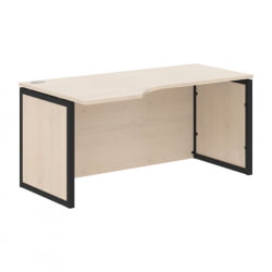 Стол письменный левый XTEN-QP XQPCET 169H L Бук Тиара Антрацит