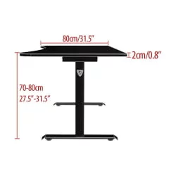 Геймерский стол Arozzi Arena Gaming Desk Black