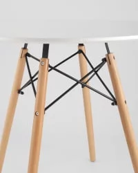 Стол обеденный DSW D80 Белый