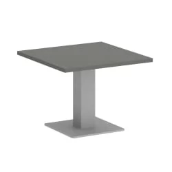 Стол журнальный квадратный HOME OFFICE VR.SP-5-60.2G Металлик/Серый металл