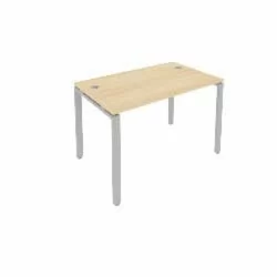 Стол письменный METAL SYSTEM Б.СП-2 Акация/Серый