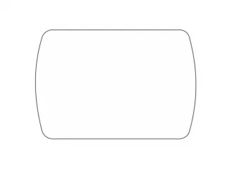 Раздвижной овальный стол Танго Белый-Кофе