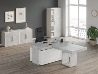 Креденция 3 двери B-TONE BTN36140331 Сосна Бетон светлый