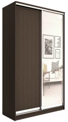 Двустворчатый гардеробный шкаф Хит-23-12-15 Аруба Венге