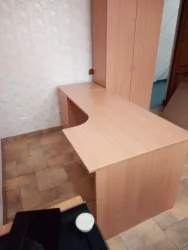 Стол для персонала Р.РС-14 (правый) бук Бавария