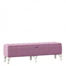 Банкетка 1520 Маркиза ЛД 517.150.000 Алебастр Сиреневый