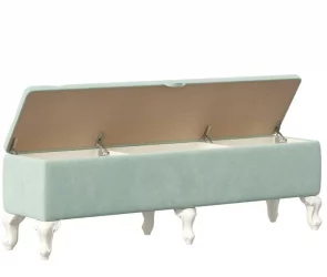 Банкетка 1520 Луиза ЛД 665.150.000 Алебастр Мятный