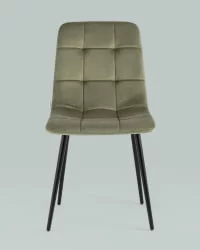 Стул Одди велюр Пыльно-оливковый