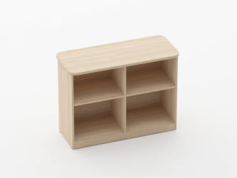 Тумба приставная к столу Glassy 3.18.101 Дуб молочный