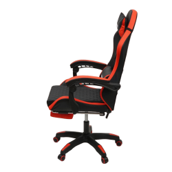 Кресло 892-1 цвет черный/красный с массажем 892-1-black-red-mass