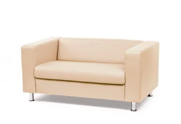 Диван Алекто двухместный Consul Panna (кожа)