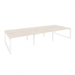 Рабочая станция на О-образном м/к ONIX O.MO-D.RS-6.3.8 Денвер Светлый/Белый