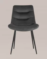 Стул Остин велюр Темно-серый