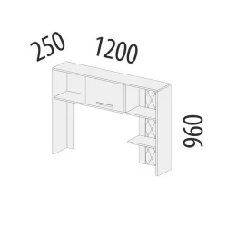 Надстройка (лев/прав) Аляска 501.23