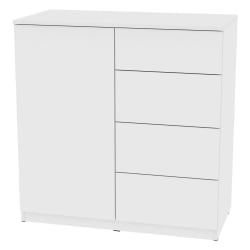 Комод Калисто(K19)923х902х468PUSHtoOPEN(Белый)