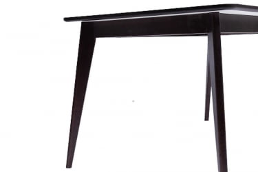 Стол обеденный Пегас 120x75 Эмаль белая Морилка Дуб золотой