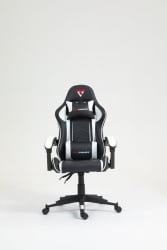 Кресло спортивное TopChairs Shadow черно-белый