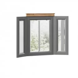 Зеркало распашное Амели ЛД 642.360.000 Оникс серый