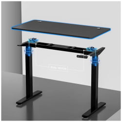 Геймерский стол EUREKA ERK-EHD-4801-B