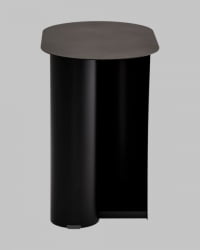 Журнальный столик Yvaine металл черный