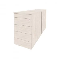 Тумба двойная приставная / опорная (TIP-ON) ONIX O.TPO-2.7 TIP Денвер Светлый