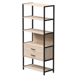 Набор стеллажных систем Everprof EVO №5 Дуб Соната Черный