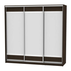 Шкаф-купе B-220х235х60-3(Венге-D10D10D10)