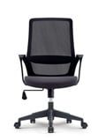 Кресло офисное Пино блэк ЛБ / Пино блаcк ЛБ М6256 блаcк / LB Pino black LB M6256 black